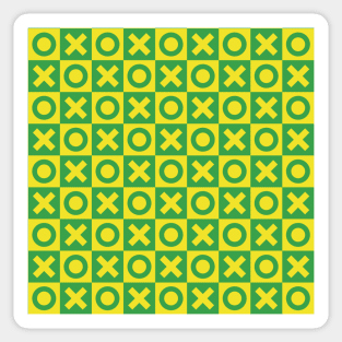 Geometric Seamless Pattern - XOXO 025#001 Sticker